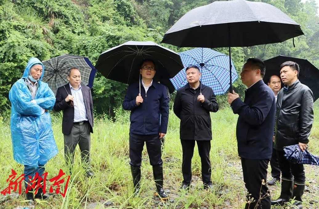 邓涛督导检查尾矿库安全工作_邵阳头条网